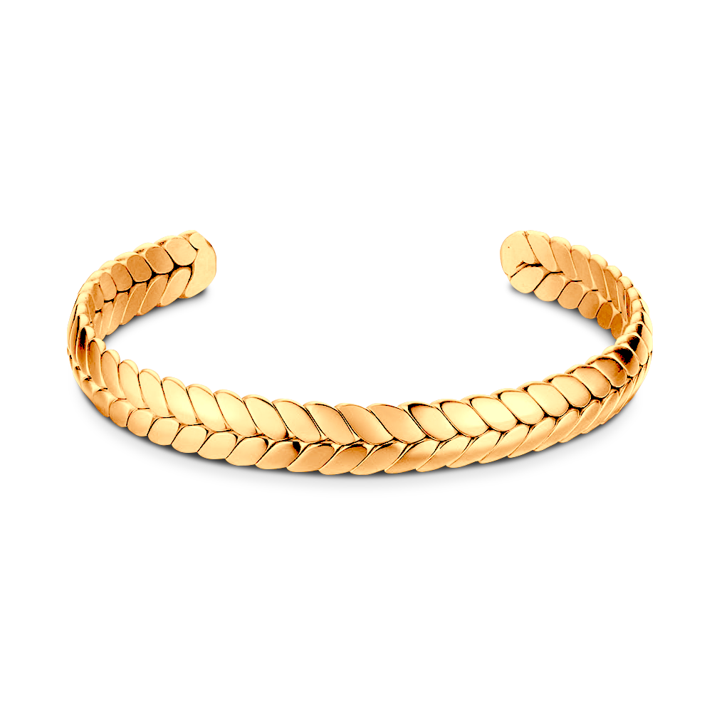 Woven Cuff Bracelet - SophiaJewels