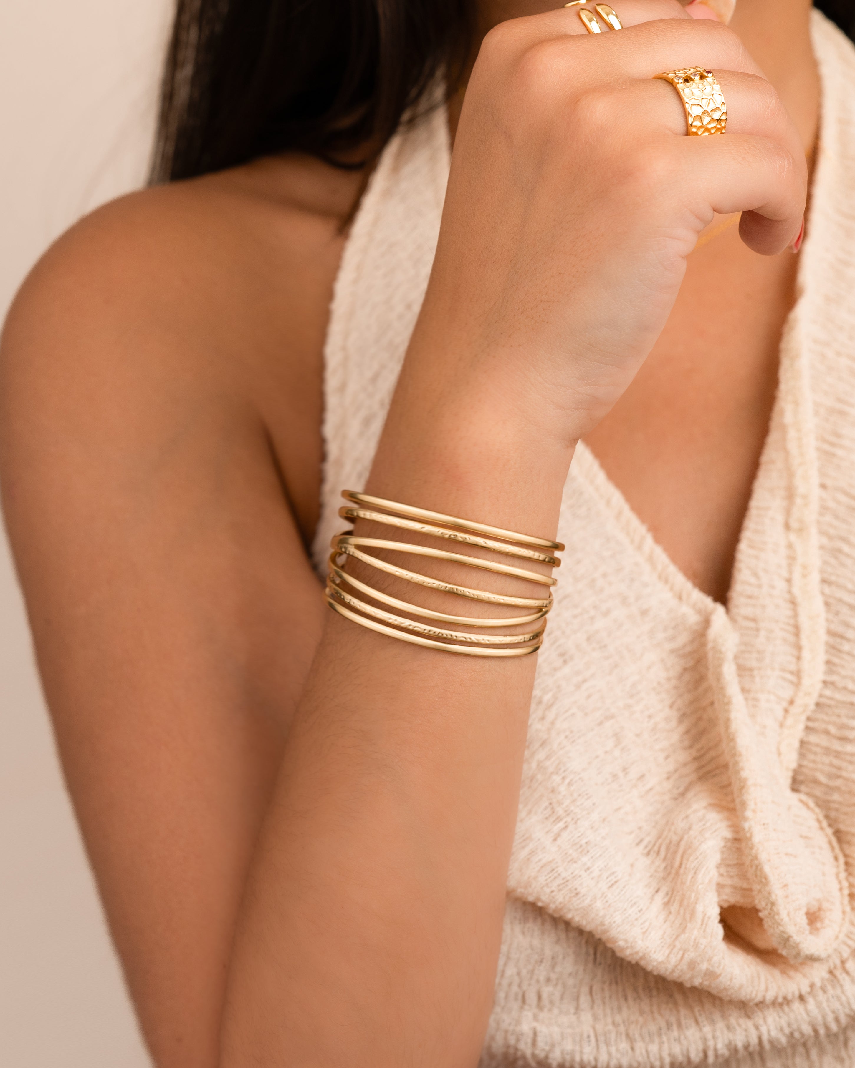 Kayan Cuff Bracelet - SophiaJewels