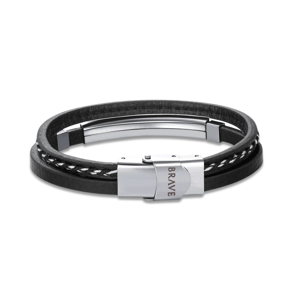 Lord BRAVE Men's Bracelet  - Personalised - SophiaJewels