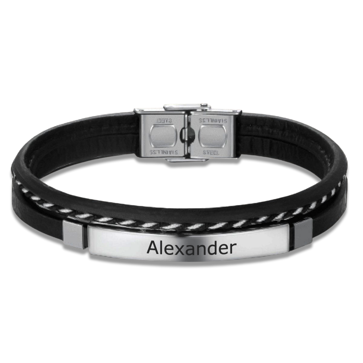 Lord BRAVE Men's Bracelet  - Personalised - SophiaJewels