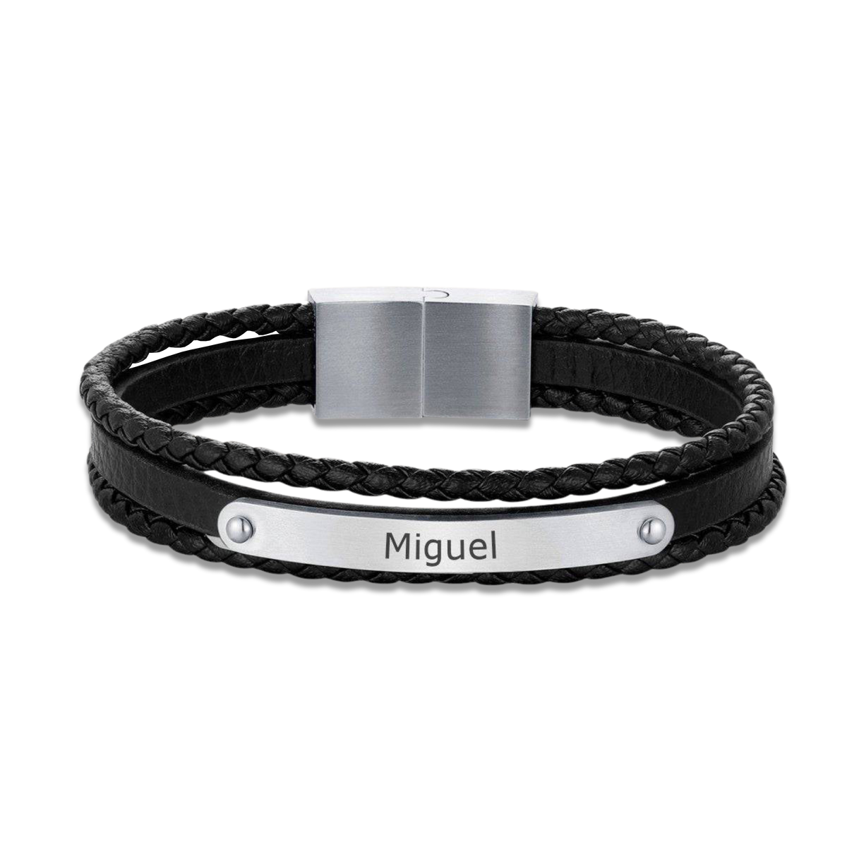 Rebel BRAVE Men's Bracelet  - Personalised - SophiaJewels