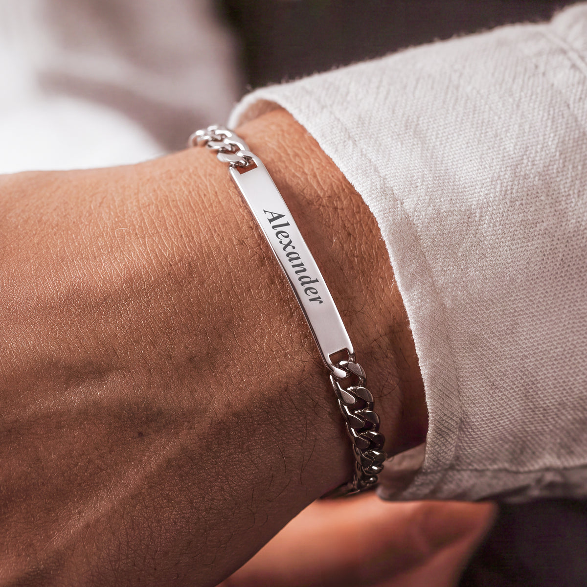 Don't Forget Me Bracelet - BRAVE Men's ~ Personalized