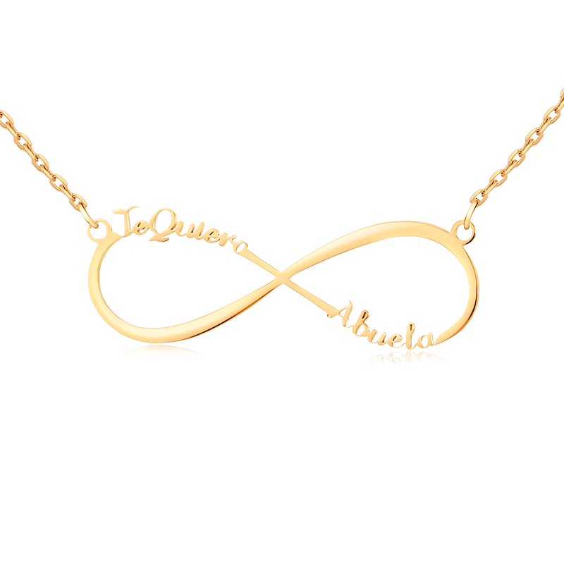 Infinite Necklace - Personalised - SophiaJewels
