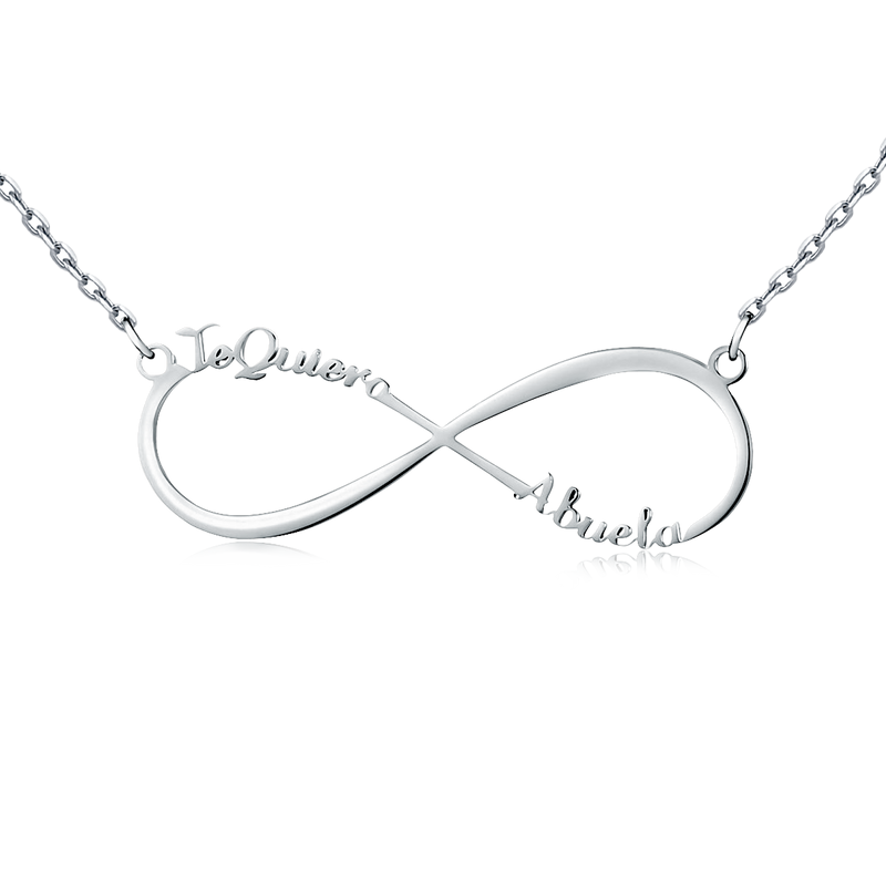 Infinite Necklace - Personalised - SophiaJewels