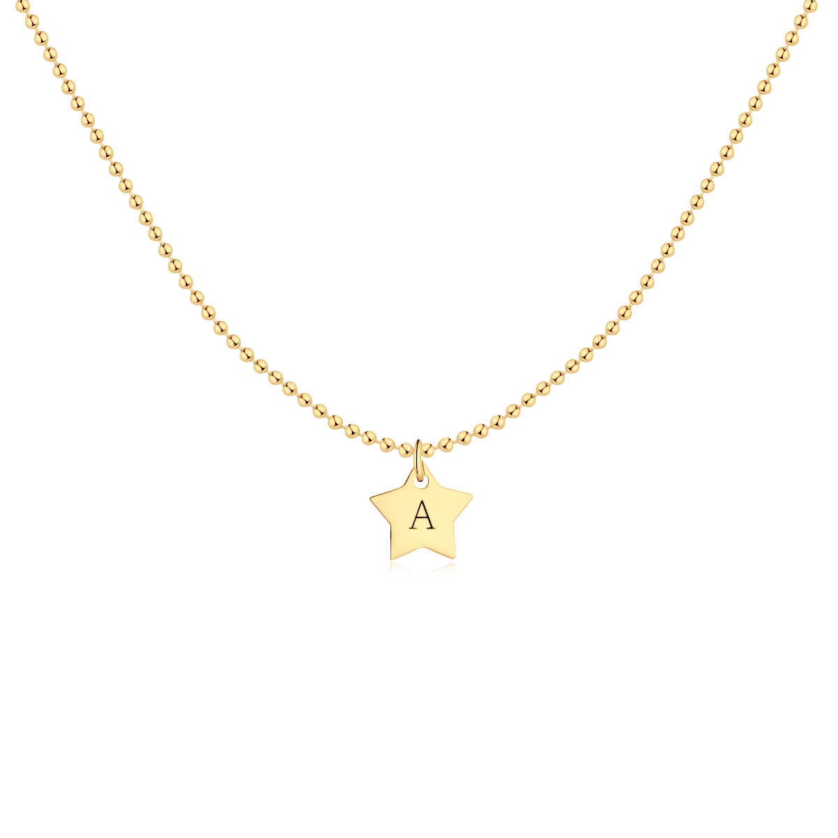 Five Star Necklace  - Personalised - SophiaJewels