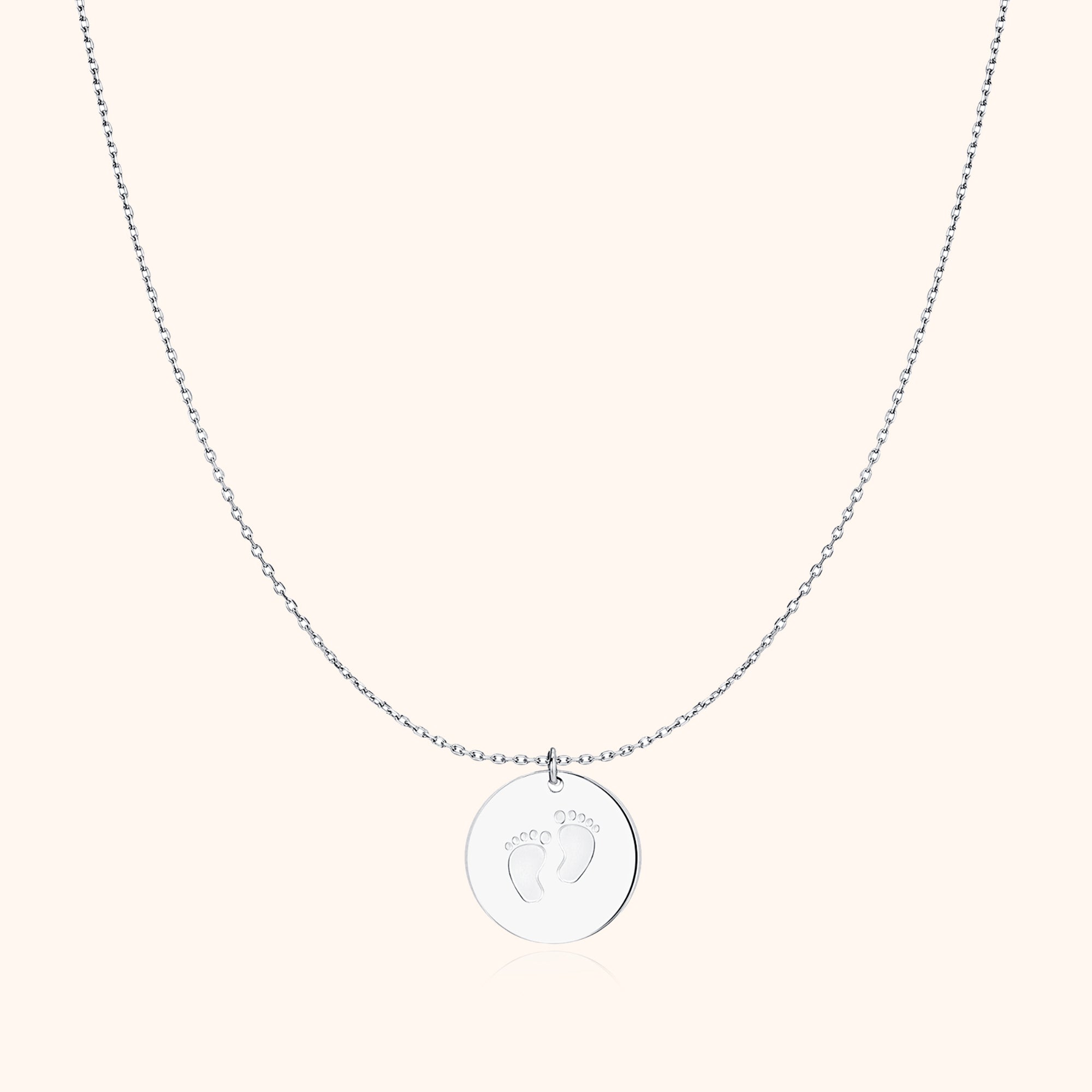 Footsteps Necklace - Personalised