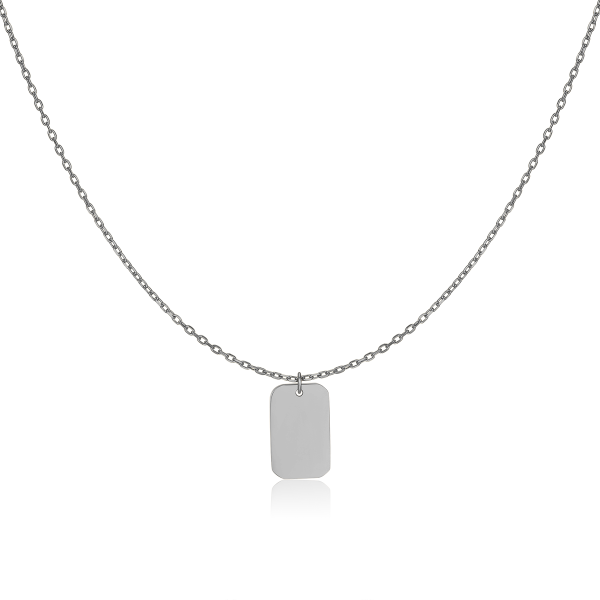 Plate Necklace - Personalized