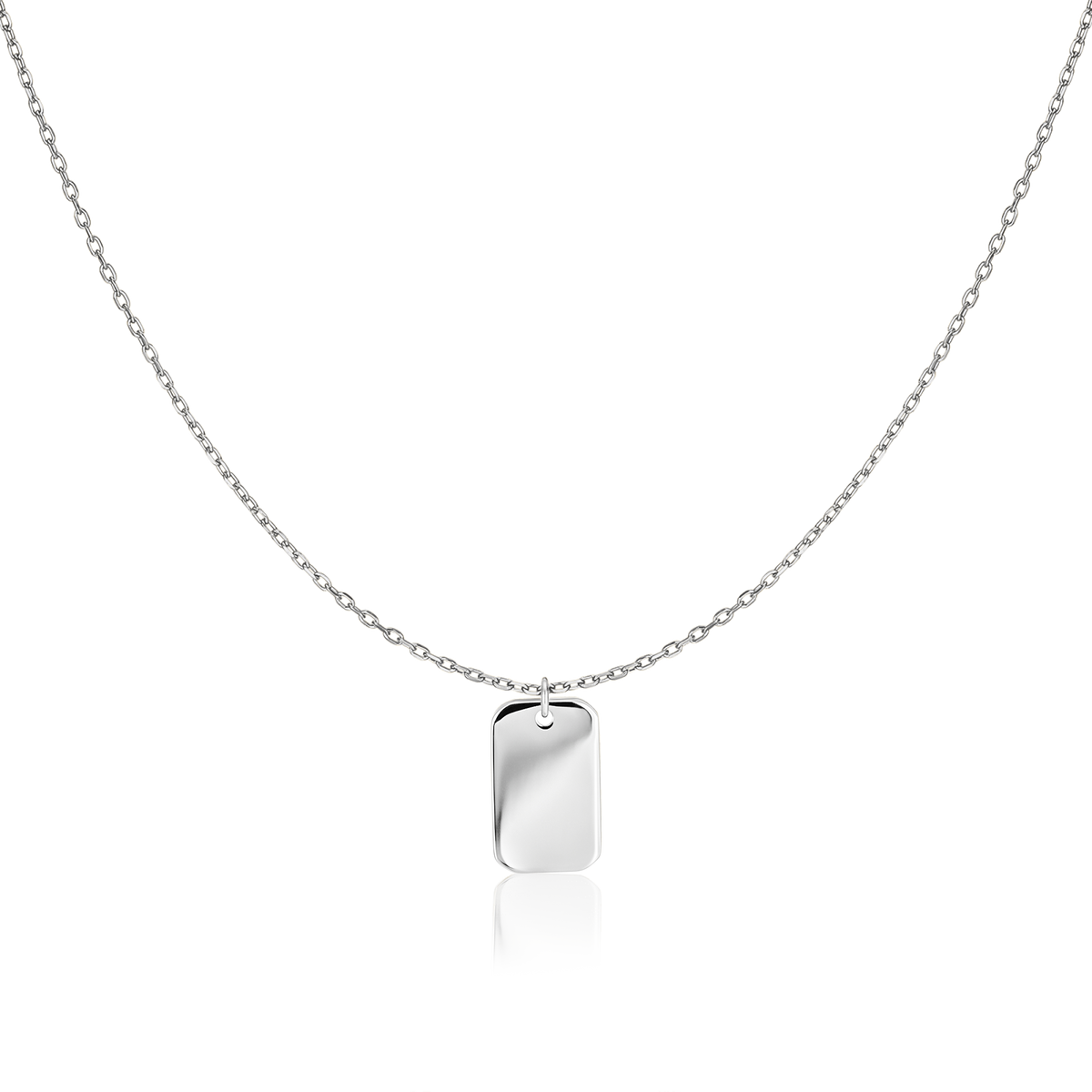 Plate Necklace - Personalized
