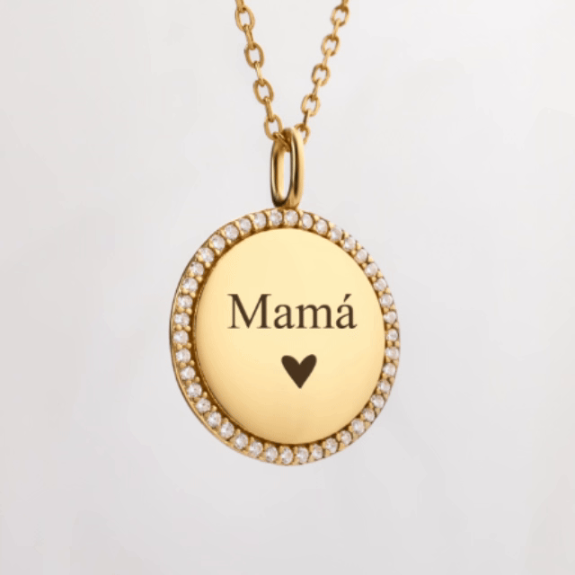 Medallion Necklace - Personalized