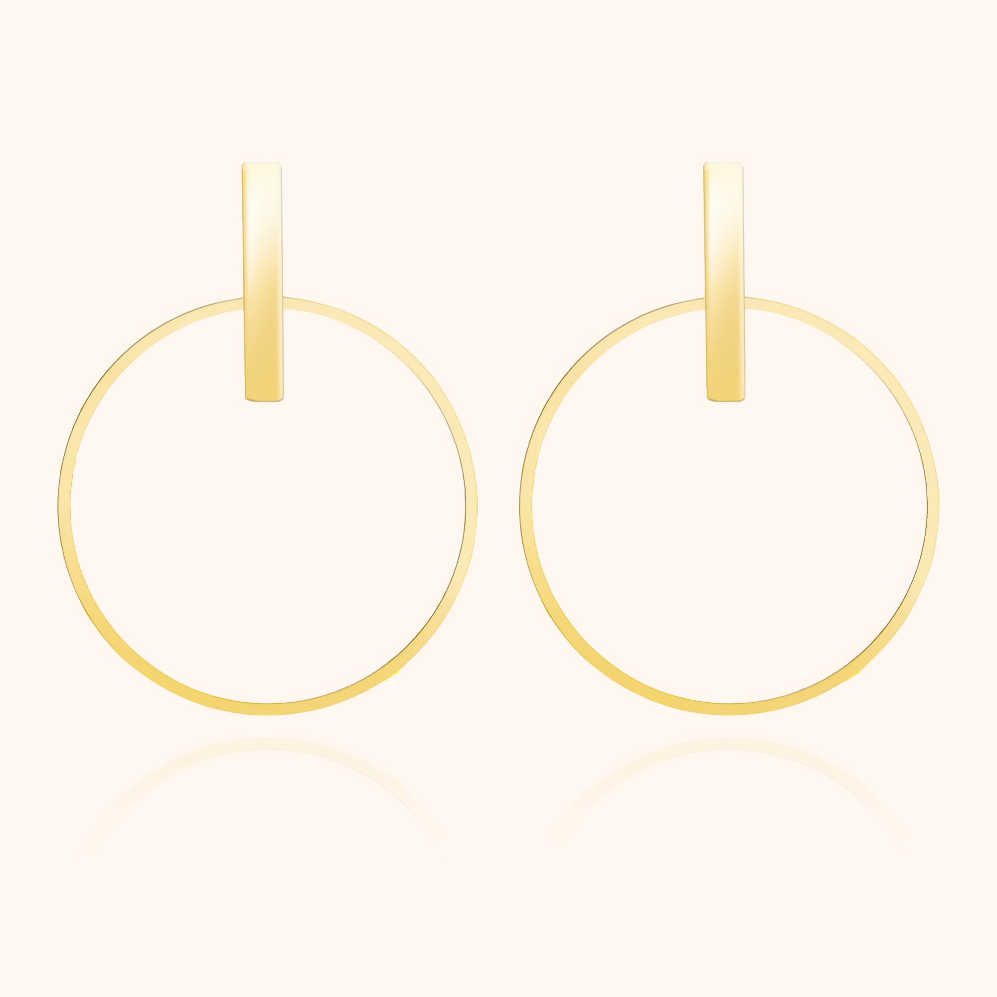 "Minimalist Hoops" Earrings - SophiaJewels