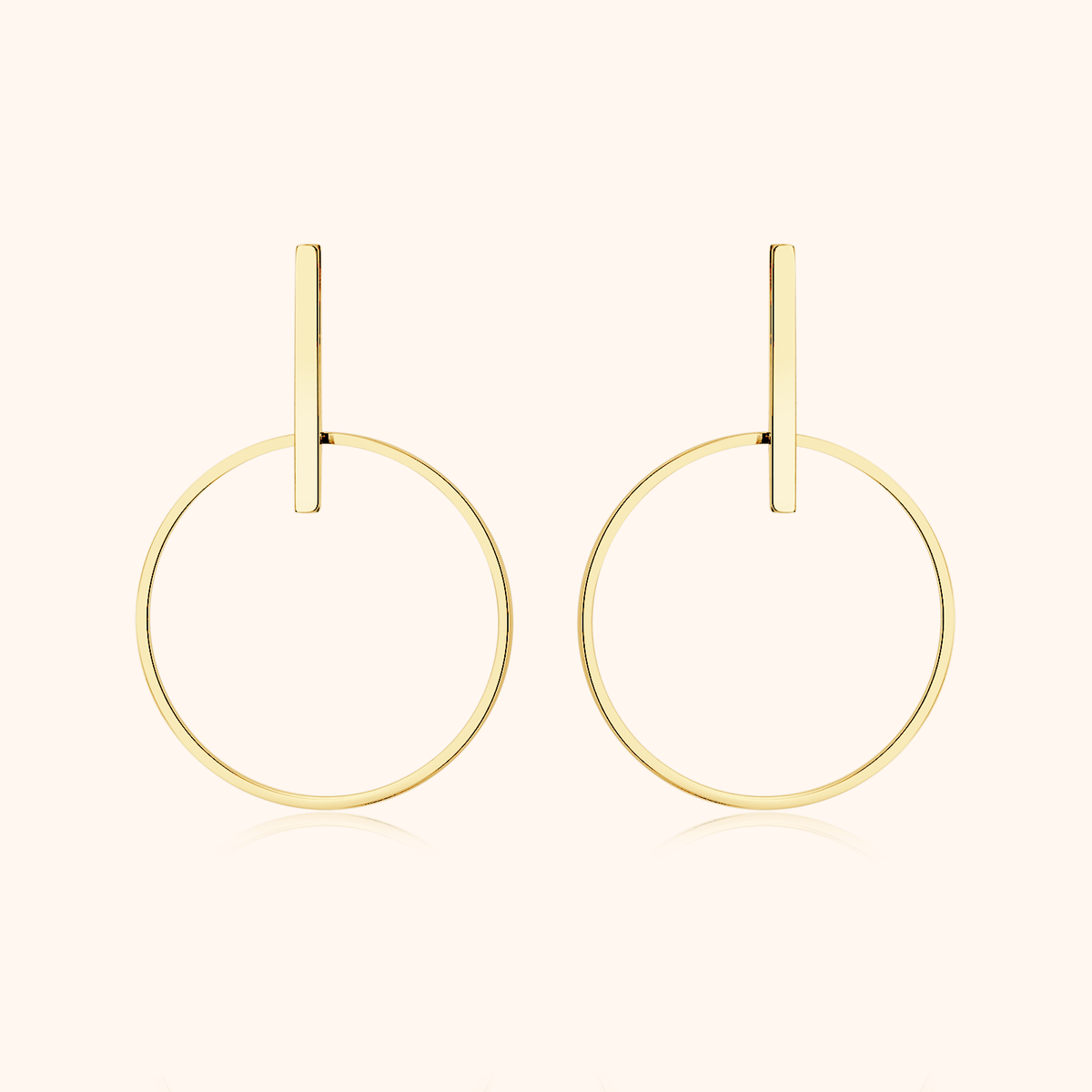 Minimalist Hoops Earrings - SophiaJewels