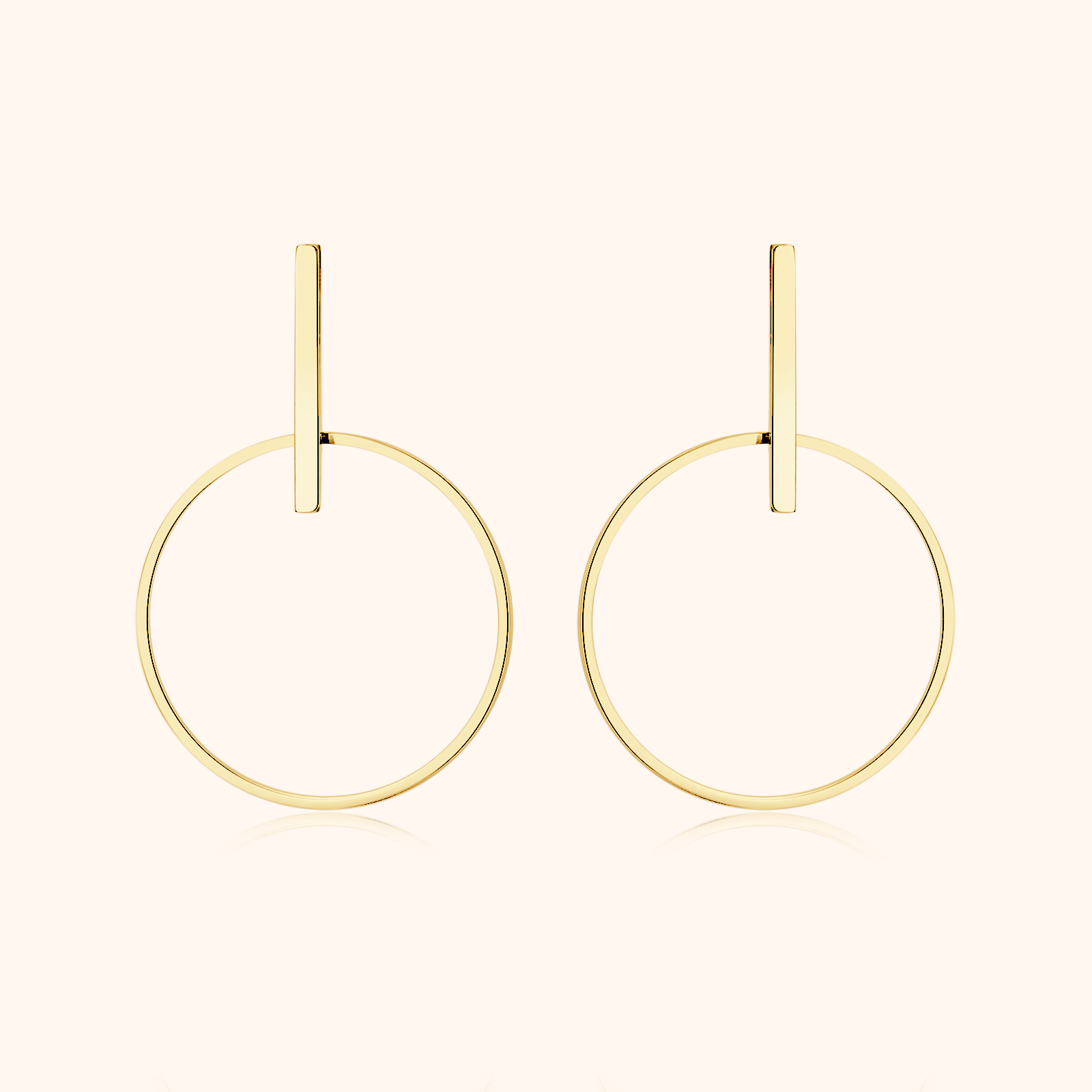 Minimalist Hoops Earrings