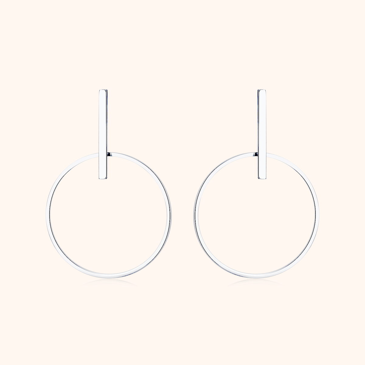 Minimalist Hoops Earrings - SophiaJewels