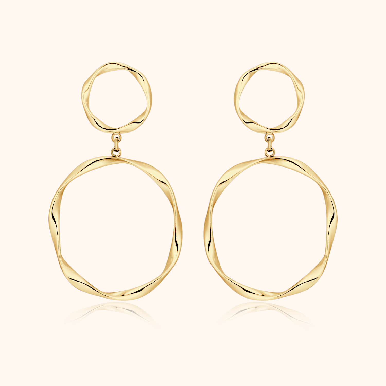 Hanging Hoops Earrings