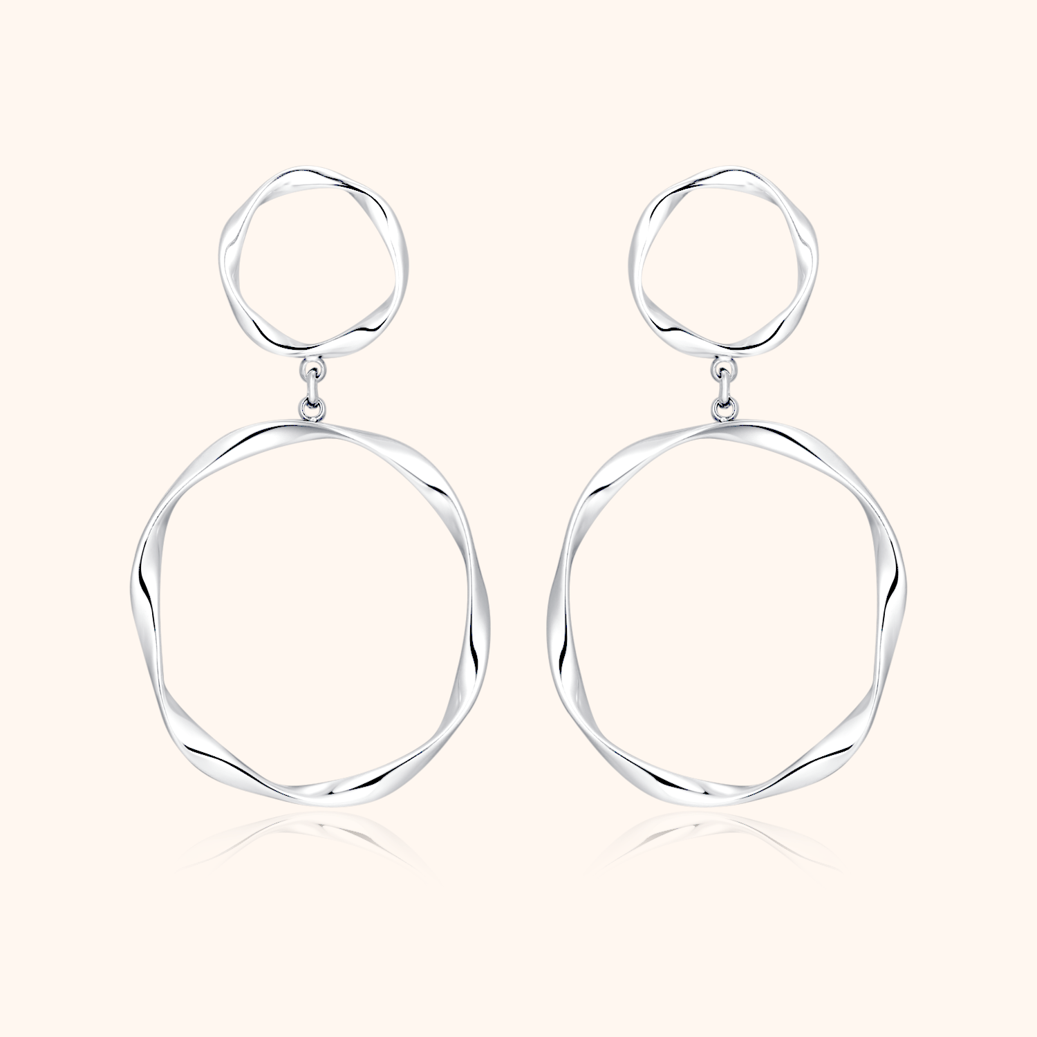 Hanging Hoops Earrings