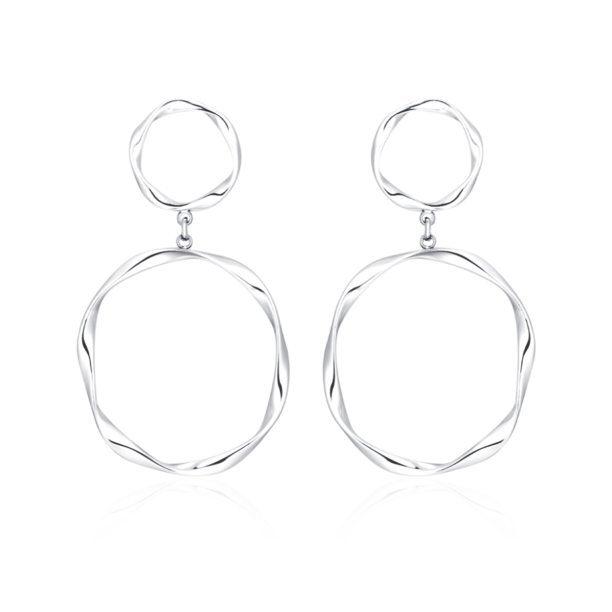 Hanging Hoops Earrings - SophiaJewels