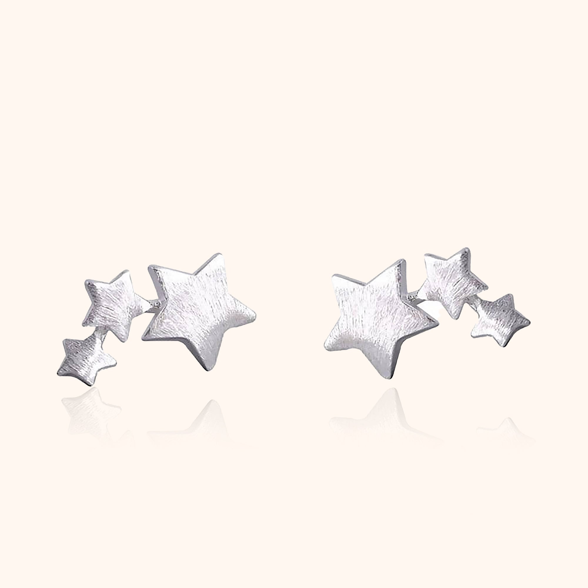 "Shiny Stars" Earrings - SophiaJewels