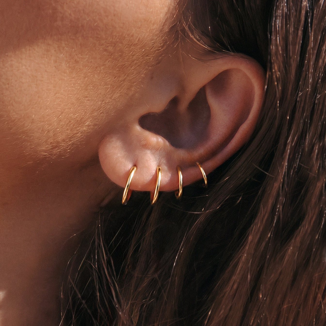 Simple Hoop Earrings