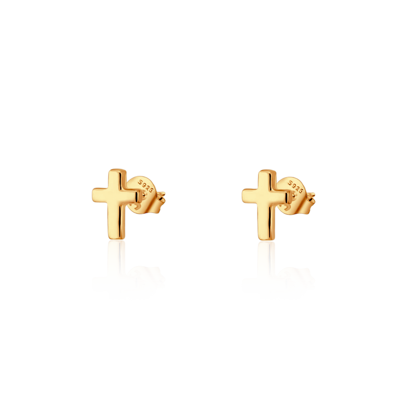 Cross Mini Earrings