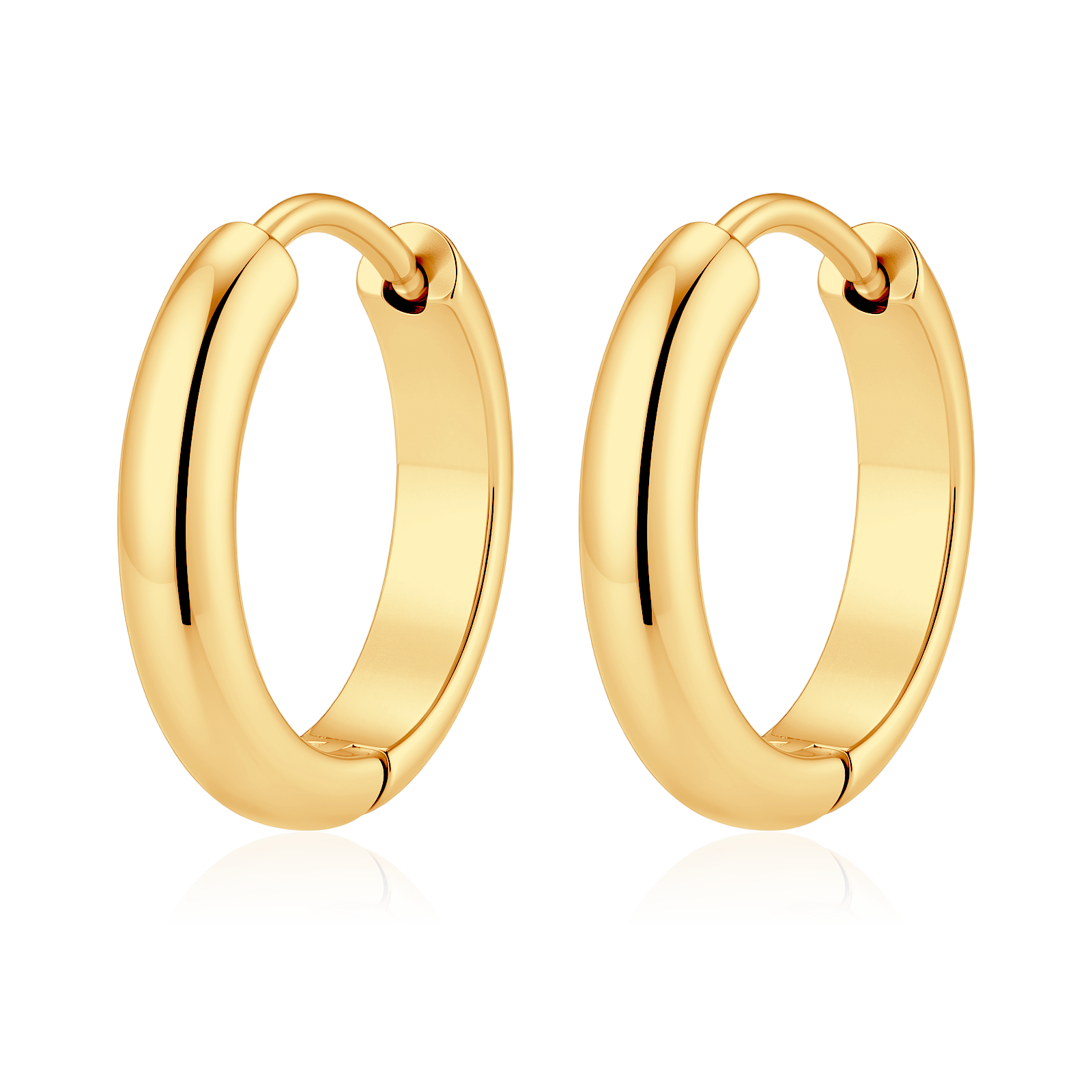 3-Hoops Earrings
