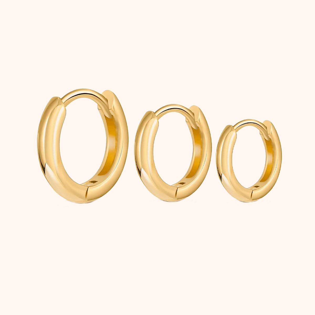 "3-Hoops" Earrings