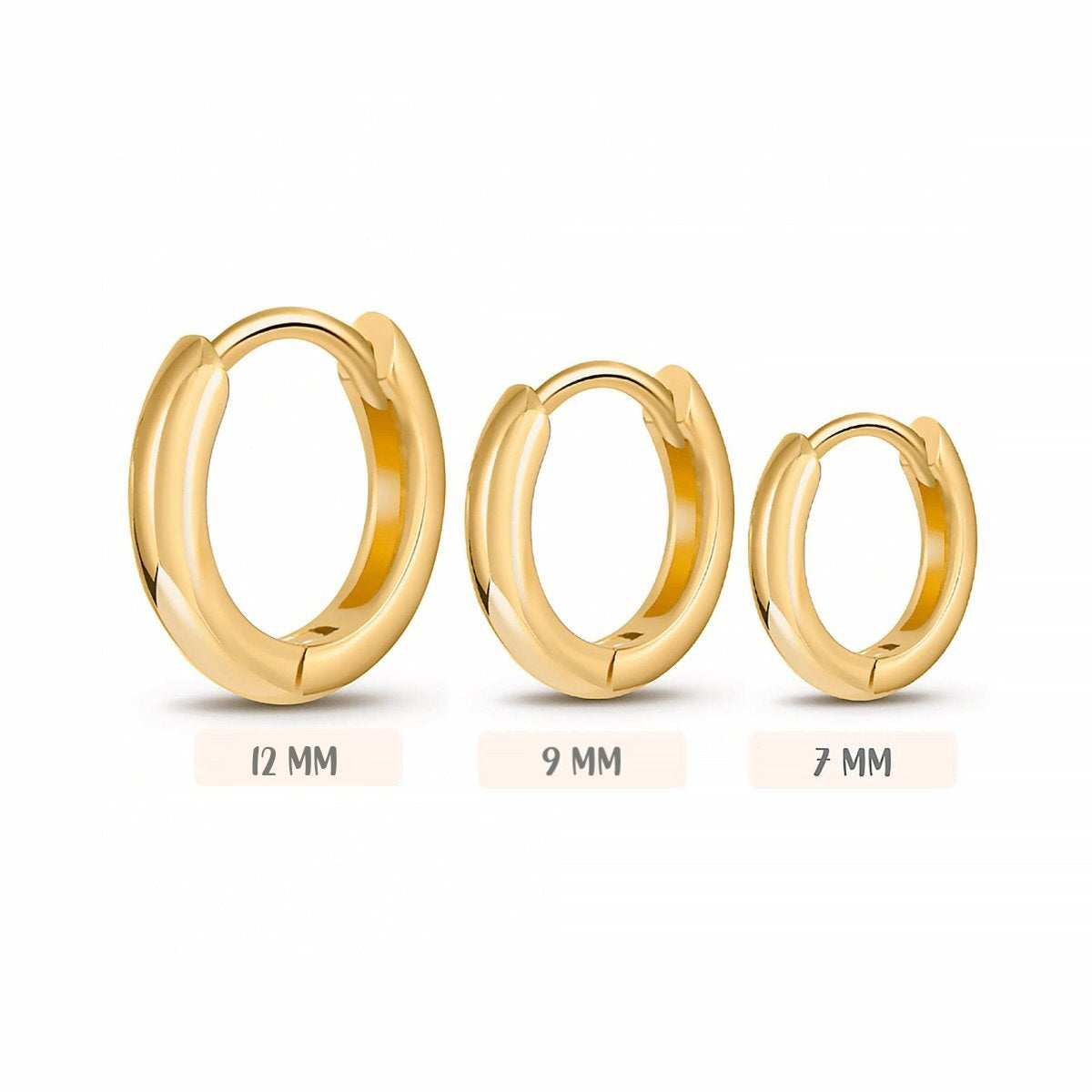 3-Hoop Earrings