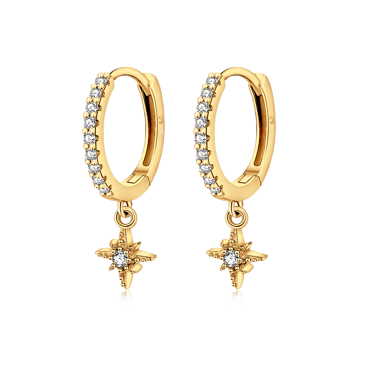 Galaxy Hoop Earrings