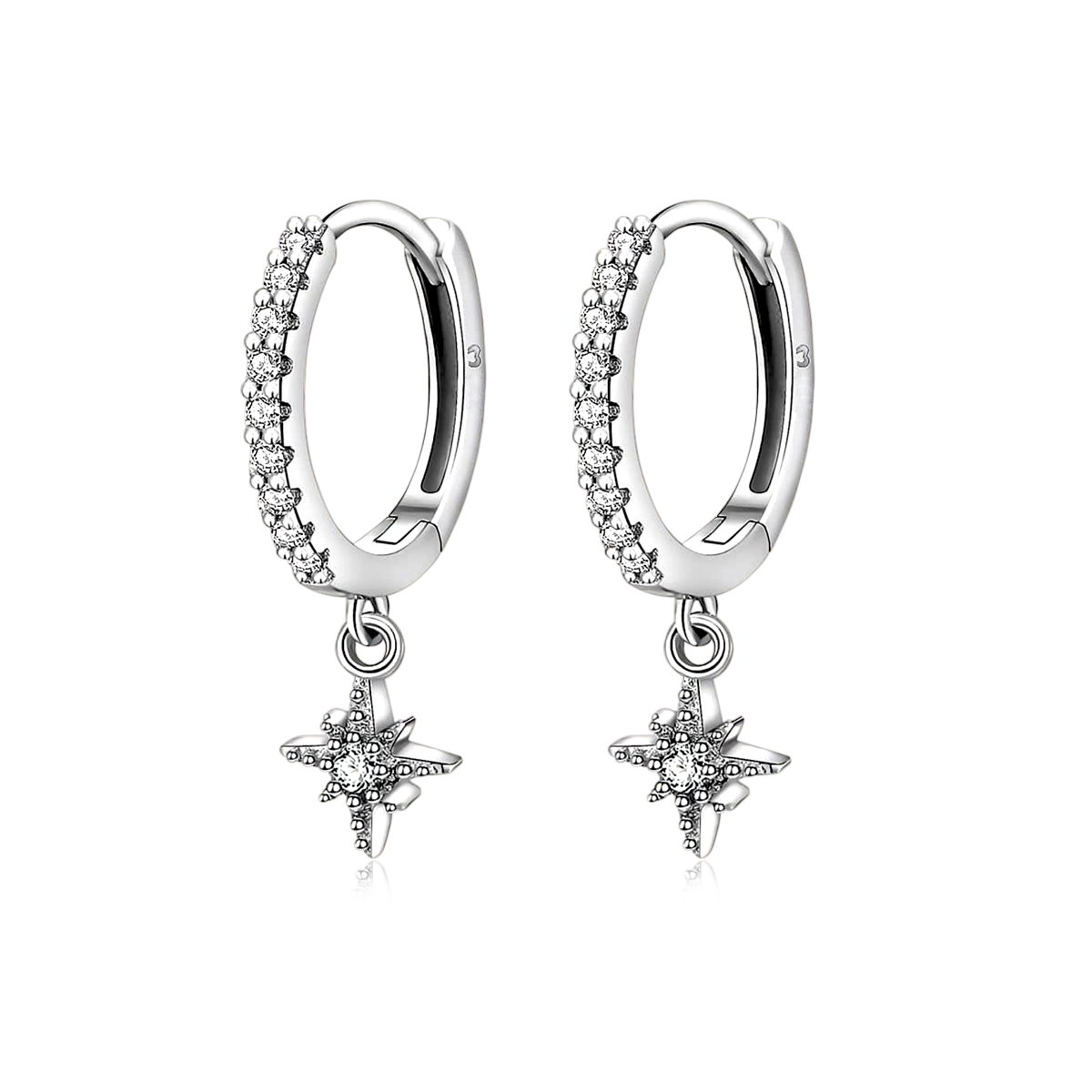Galaxy Hoop Earrings
