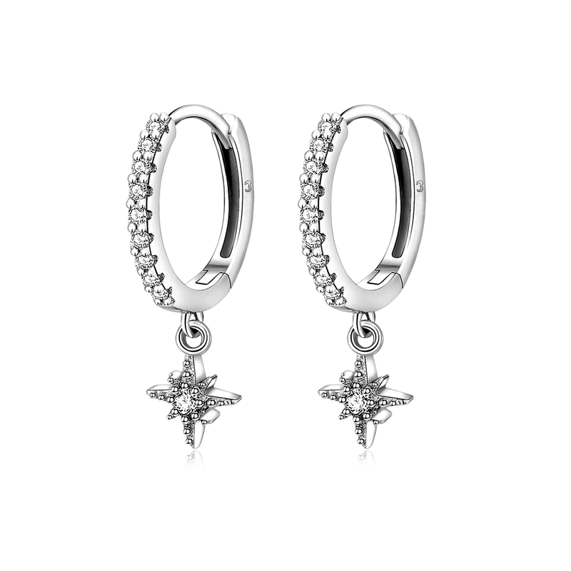 Galaxy Hoop Earrings