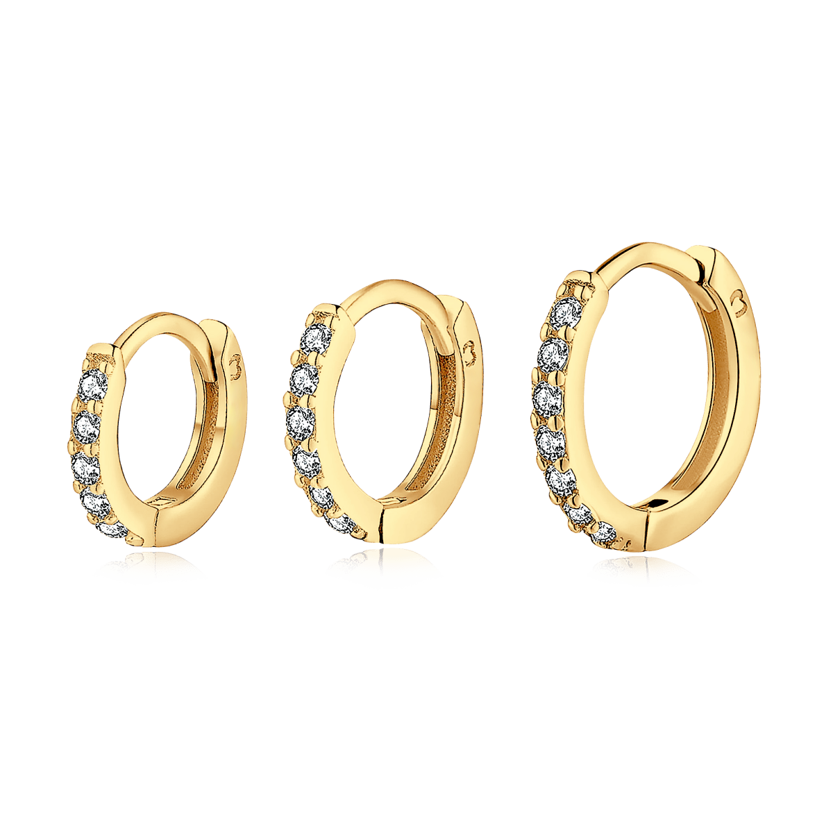 Triple Hoop Earrings