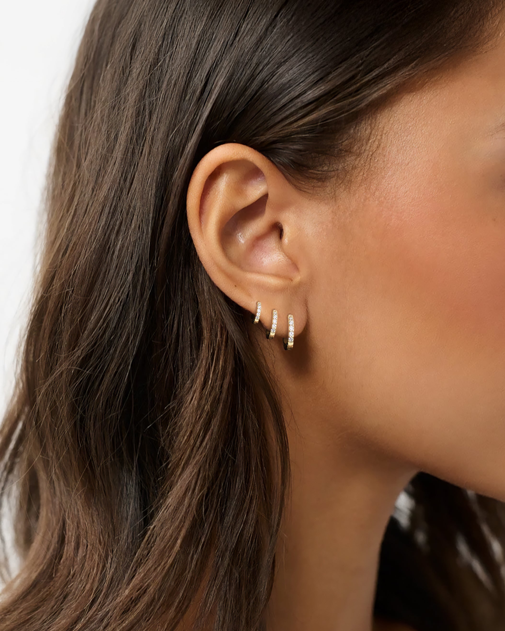 Triple Hoops Earrings