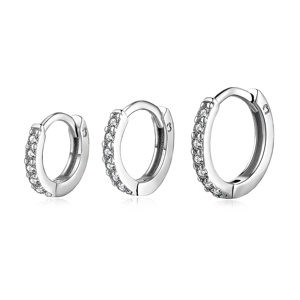 Triple Hoops Earrings - SophiaJewels