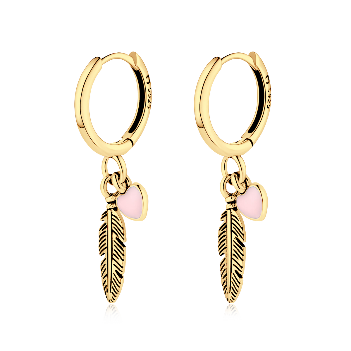 Feathers of Love Earrings - SophiaJewels