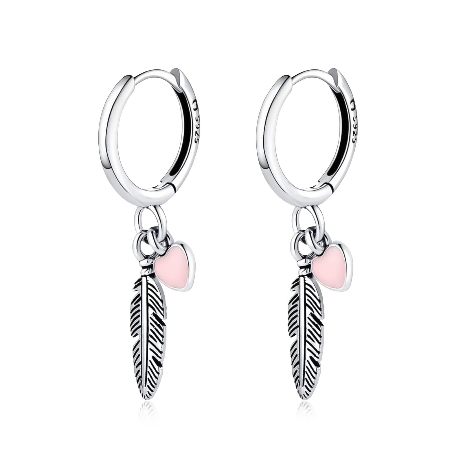 Feathers of Love Earrings - SophiaJewels