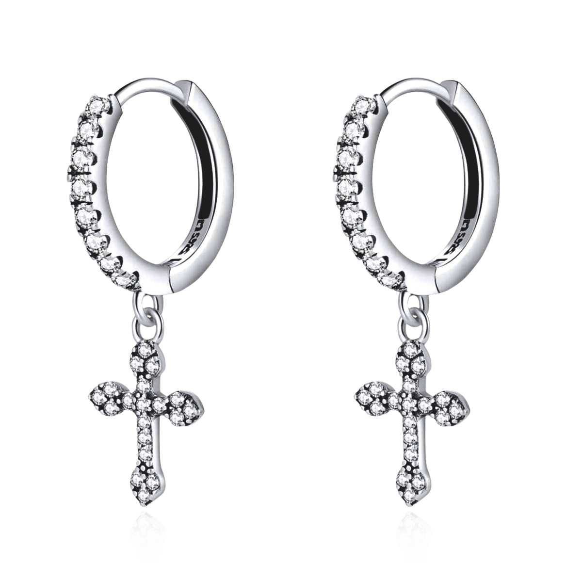 Gothic Cross Earrings - SophiaJewels