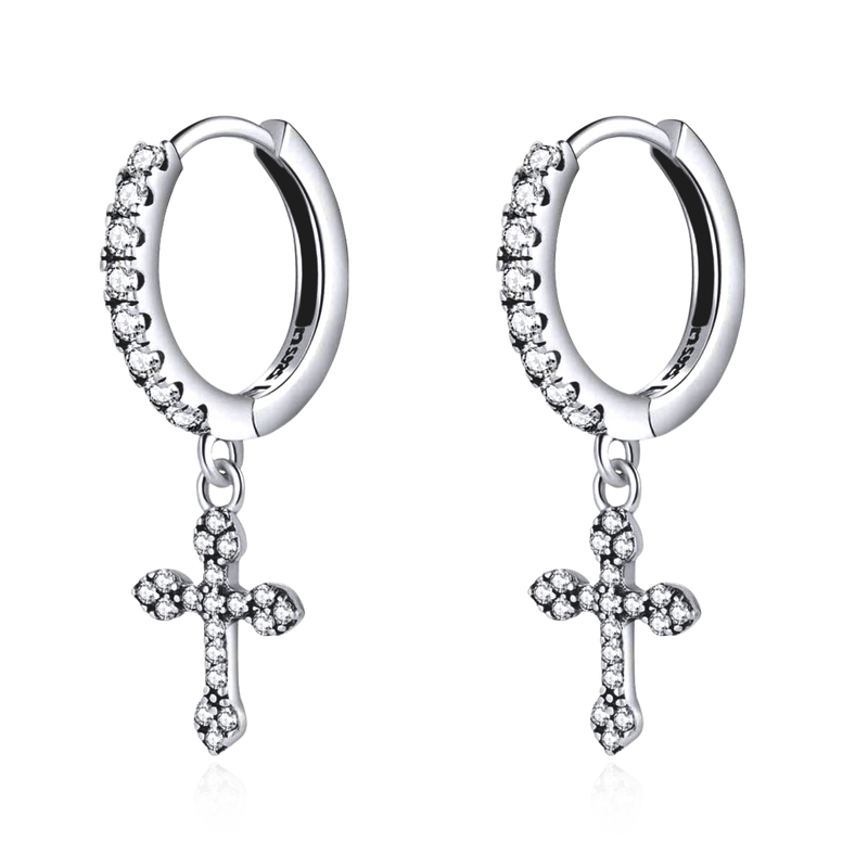 Gothic Cross Earrings - SophiaJewels