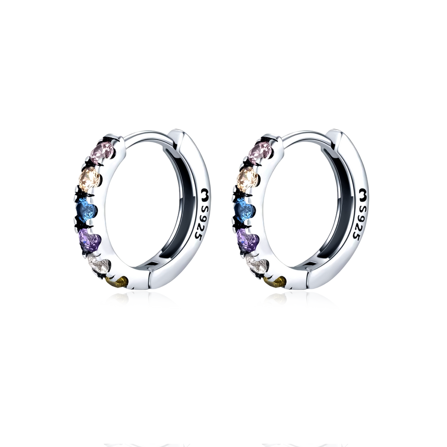 Colourful Zircons Earrings - SophiaJewels