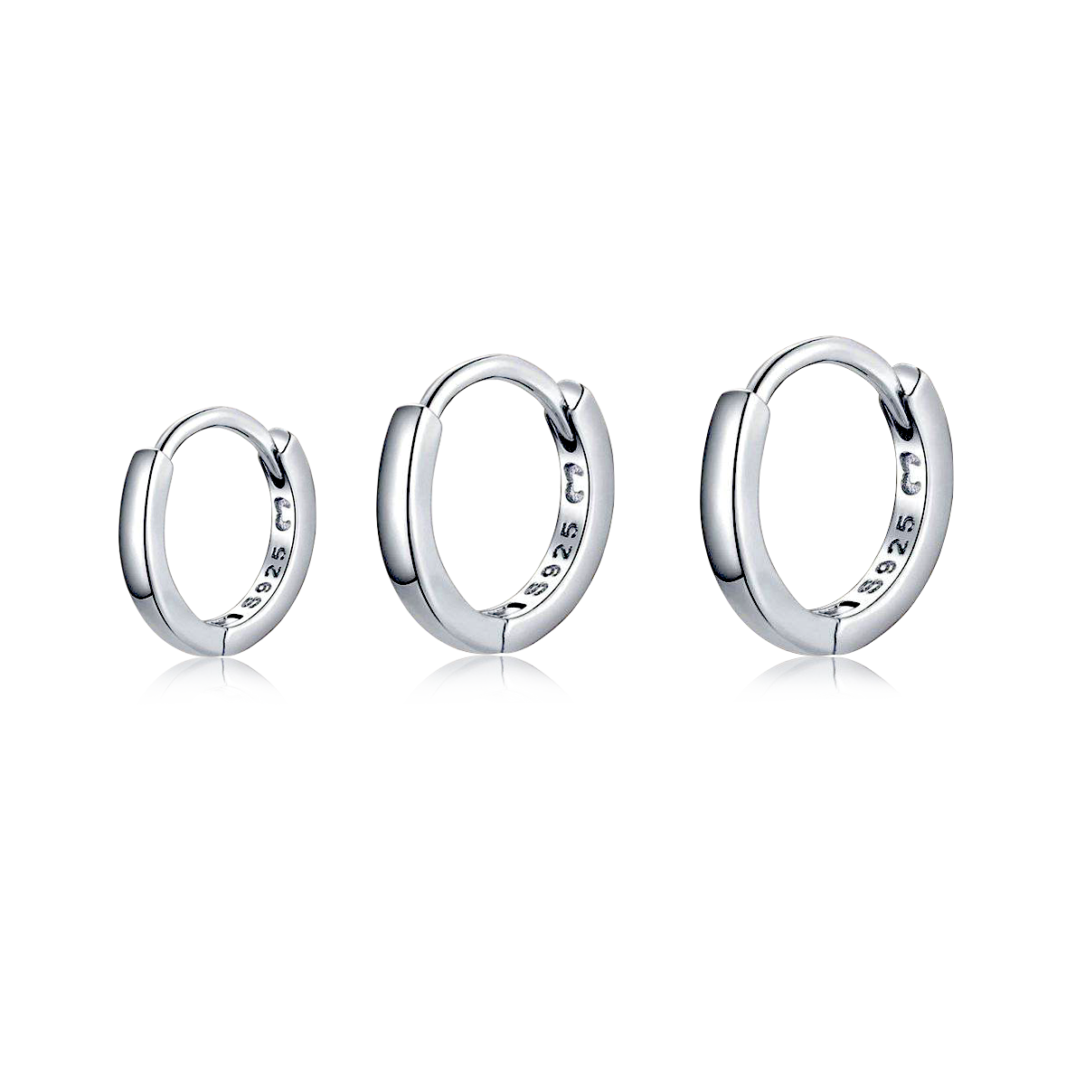 Hoops Trio Earrings - SophiaJewels