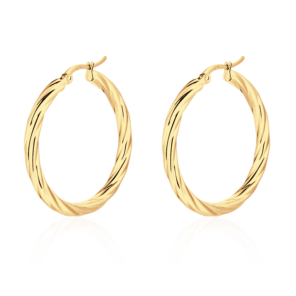 Wire Hoops Earrings - SophiaJewels