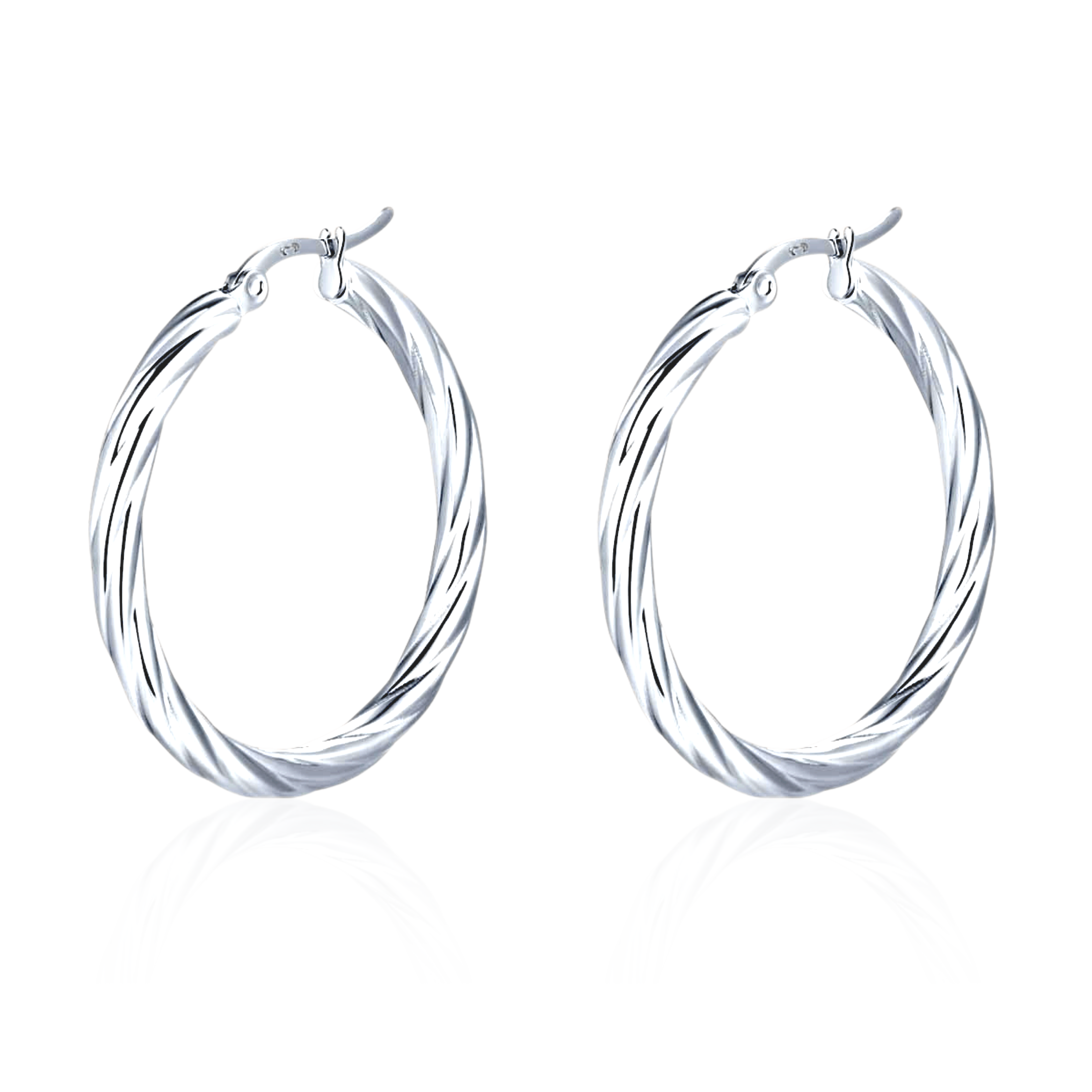 Wire Hoops Earrings