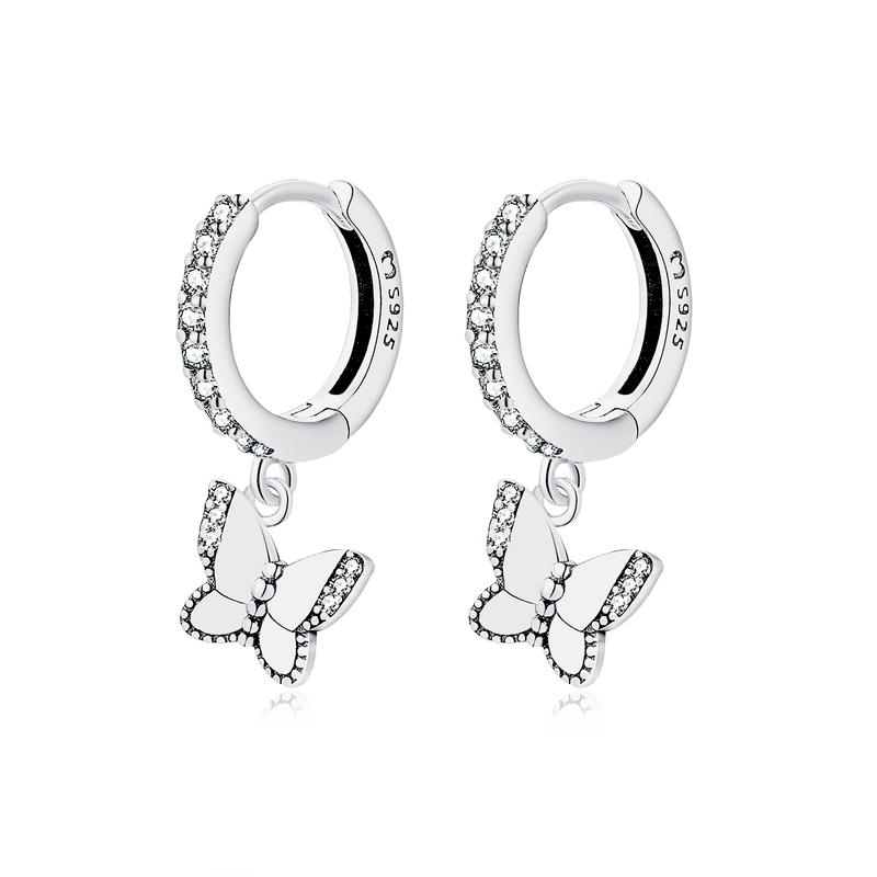 Illuminated Butterfly Earrings - SophiaJewels