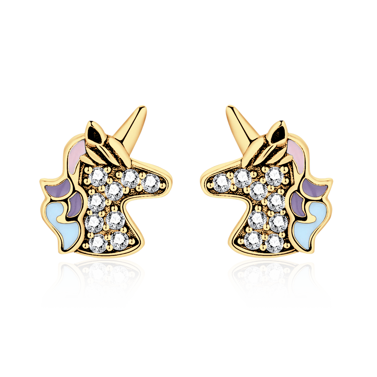 Unicorn Glitter Colour Earrings - SophiaJewels