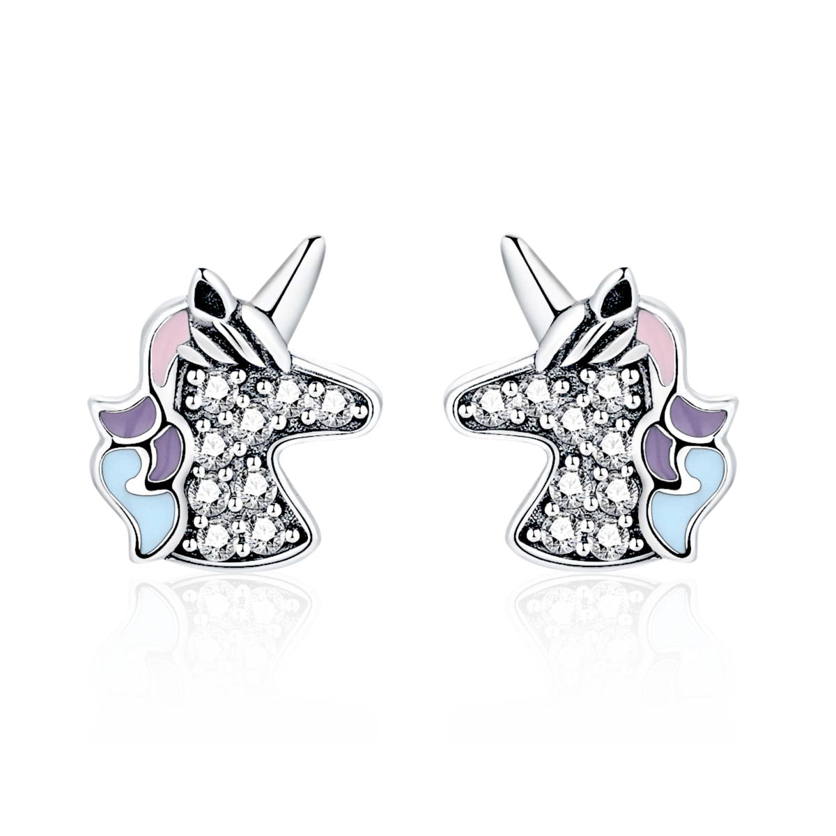 Unicorn Glitter Colour Earrings - SophiaJewels