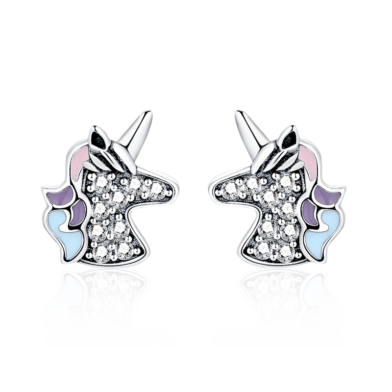 Unicorn Glitter Colour Earrings - SophiaJewels