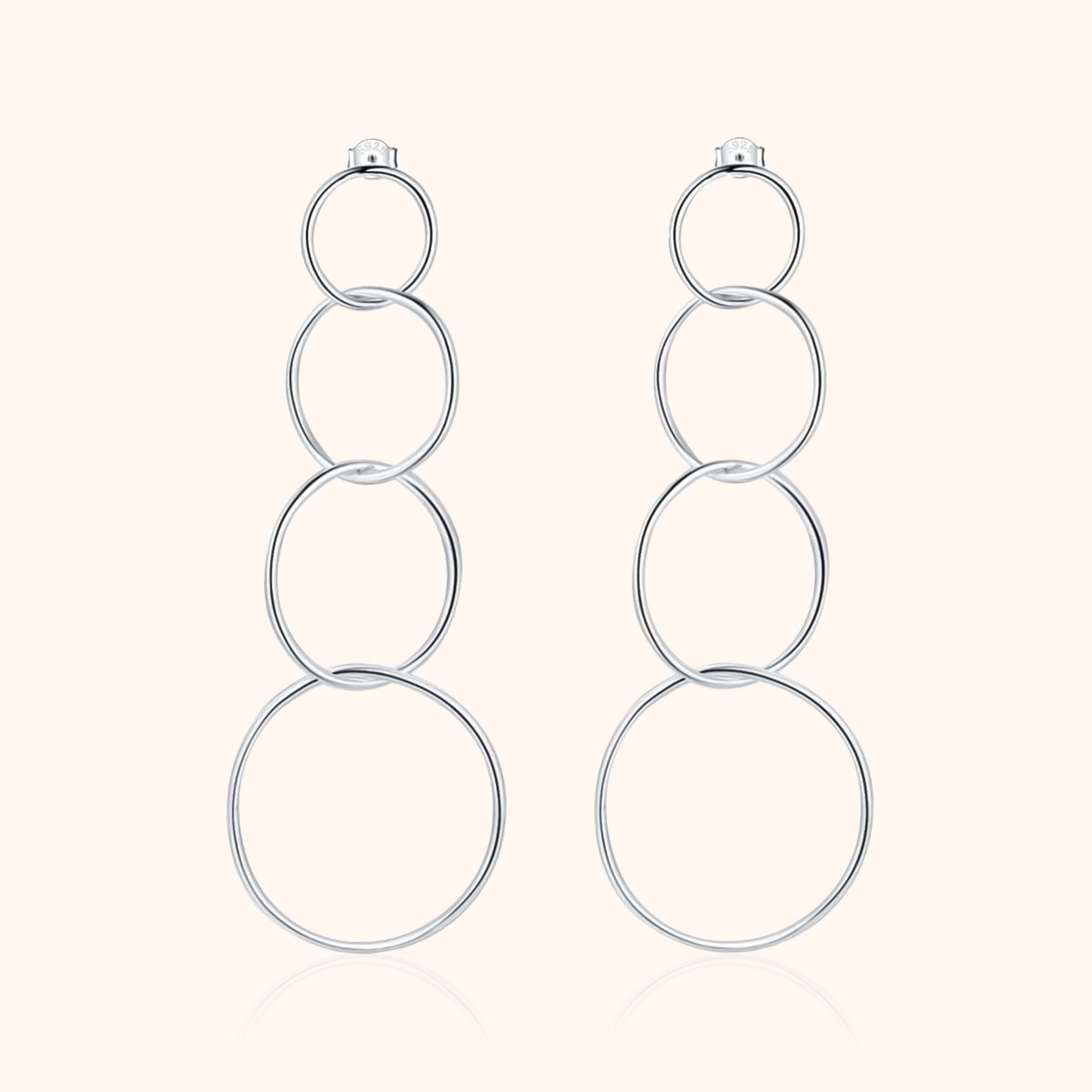 "Ringed" Earrings - SophiaJewels