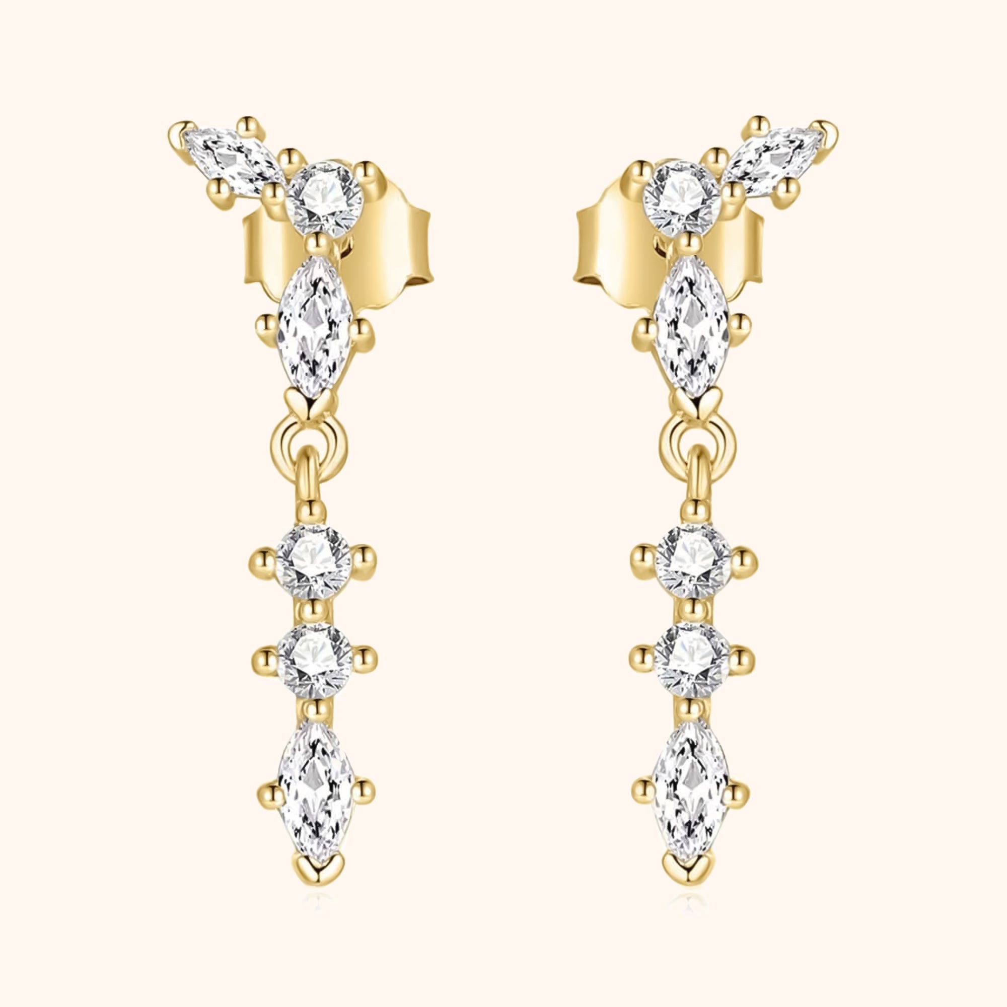 "Flamant" Earrings - SophiaJewels