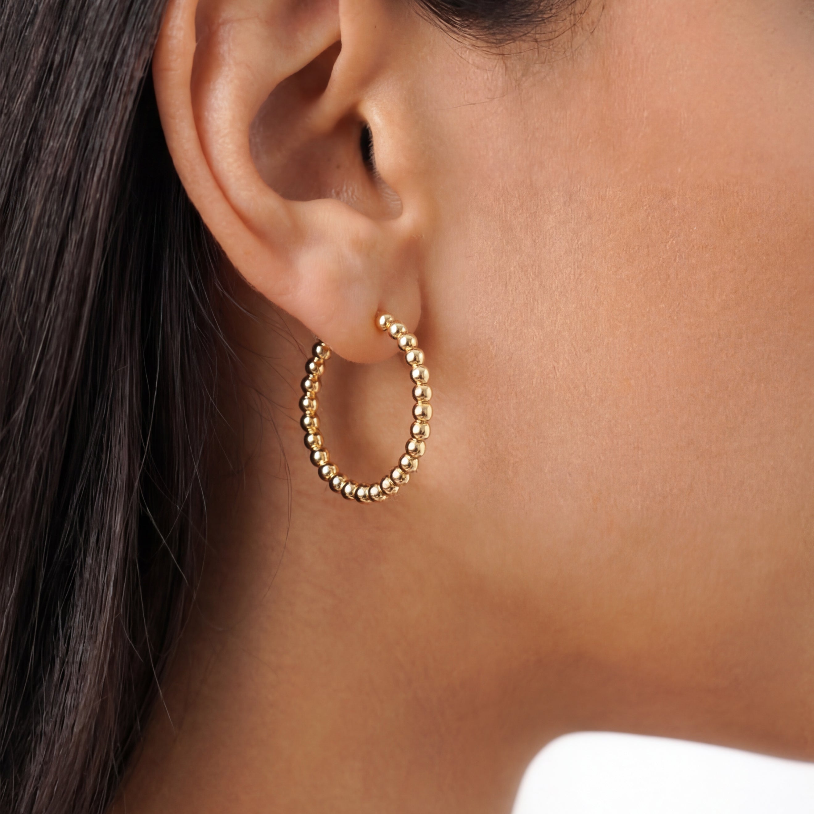Bubbles Hoop Earrings