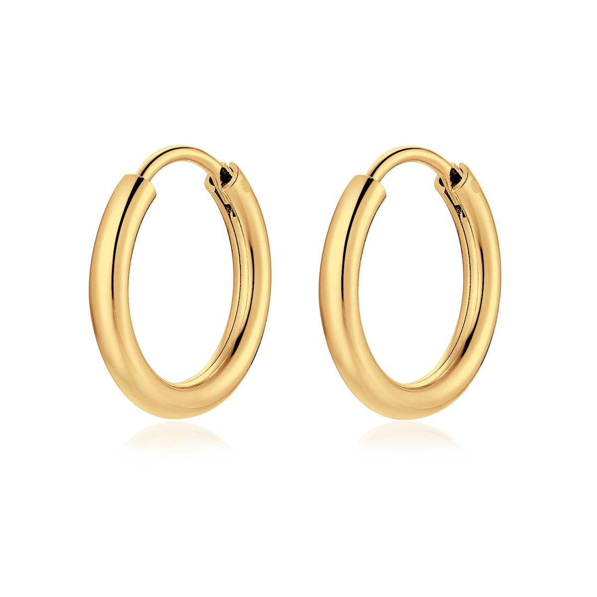 Silver Rounda Earrings - SophiaJewels
