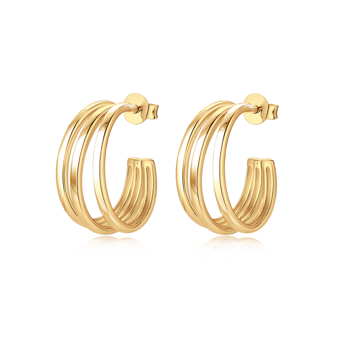 Half Ring Sahara Earrings - SophiaJewels