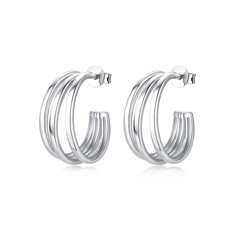 Half Ring Sahara Earrings - SophiaJewels